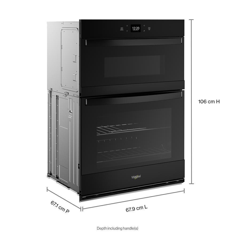 5.7 Total Cu. Ft. Combo Wall Oven with Air Fry When Connected*