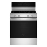 30-inch Electric Smart Range with Air Cooking Technology, No Preheat Air Fry, High Speed Preheat Oven, WipeClean™ Coating, and Steam/Self Clean