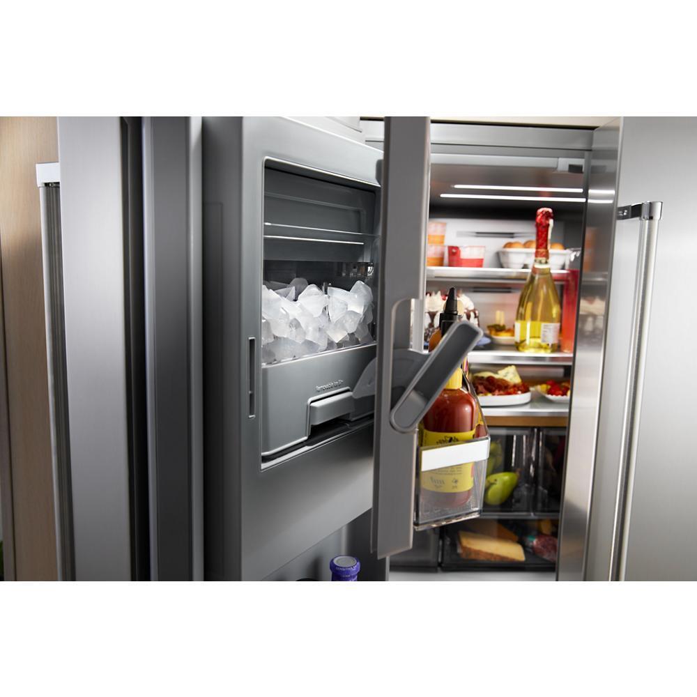 36" Counter-Depth 19.4 Cu Ft 4-Door Refrigerator with Flexible Temperature Zone in PrintShield™ Finish