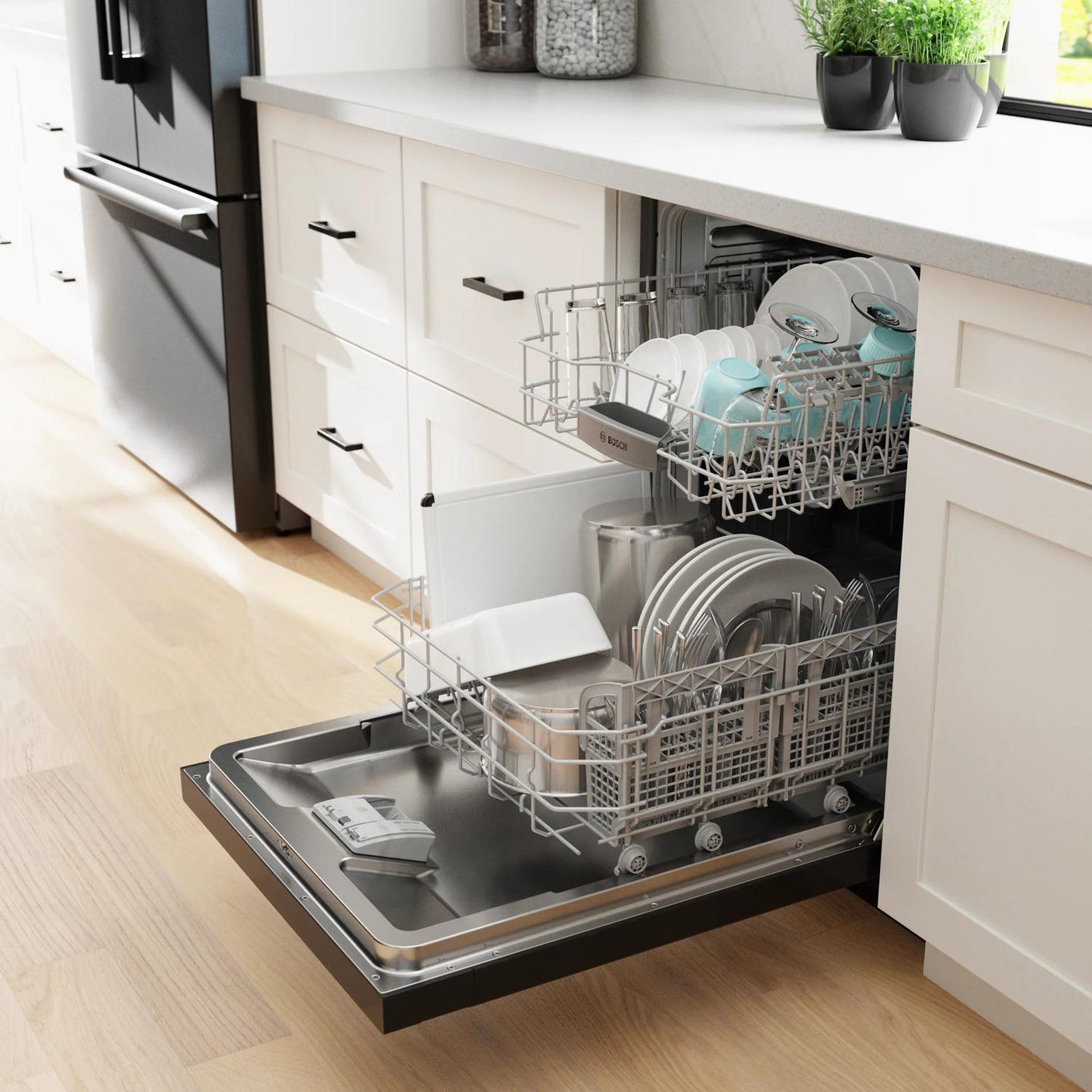 100 Plus Dishwasher 24" Black