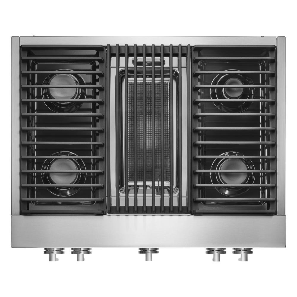 NOIR™ 36" Gas Professional-Style Rangetop with Grill