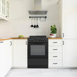 Element 2.4 Cu. Ft. 24 Gas Range - Black (EGR244MCCB)