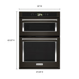 Smart Oven+ 30" Combination Oven with Powered Attachments and PrintShield™ Finish