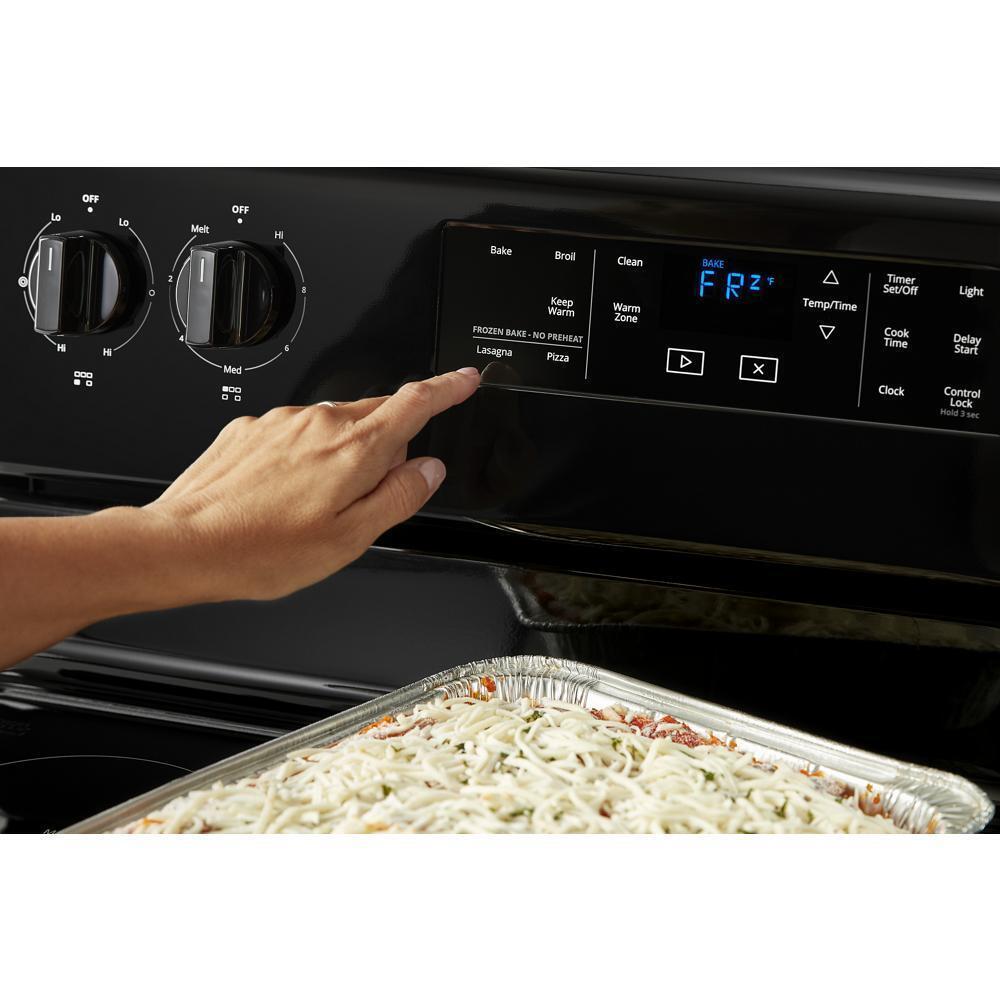 5.3 cu. ft. Whirlpool® electric range with Frozen Bake™ technology