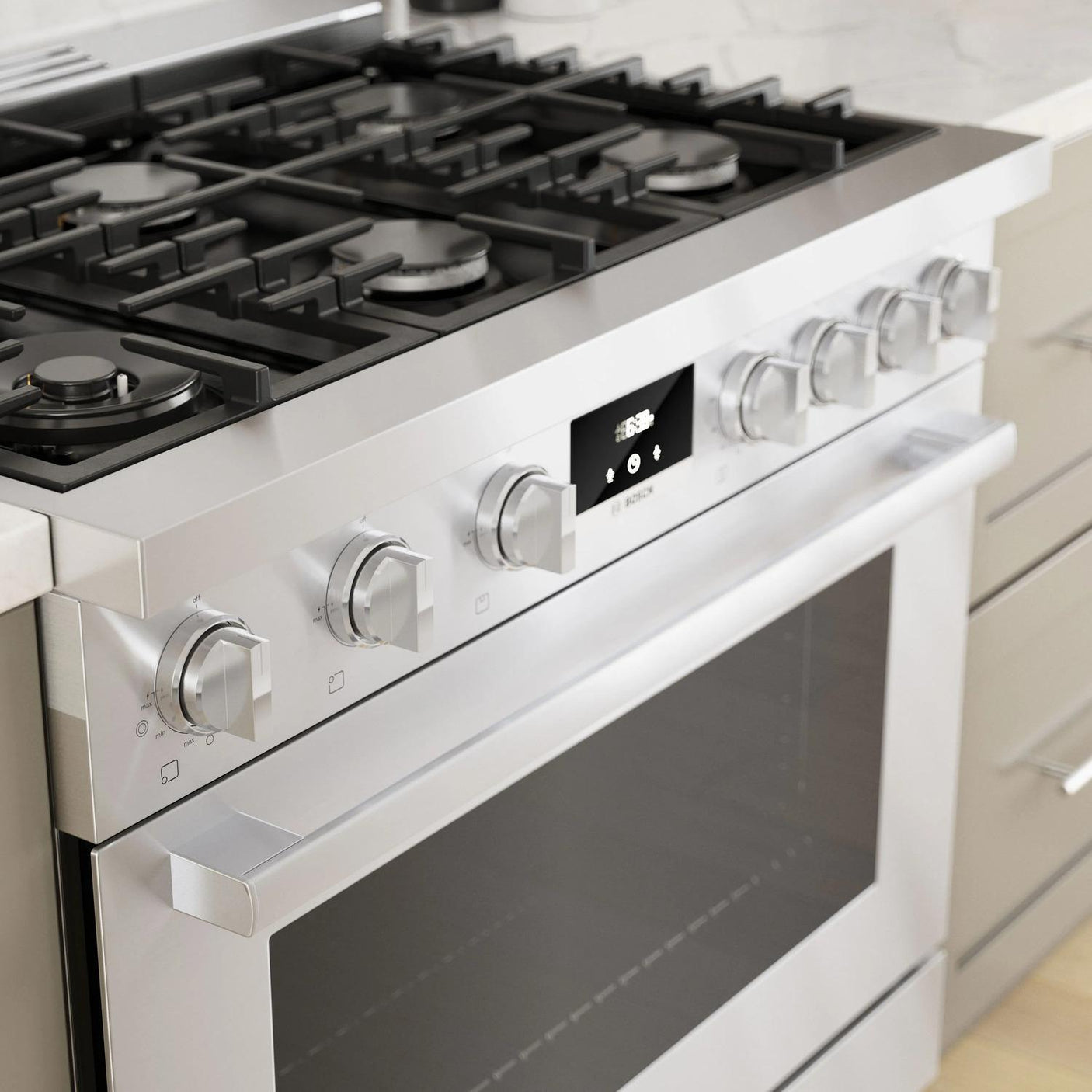 800 Series Dual Fuel Freestanding Range 36" Stainless Steel