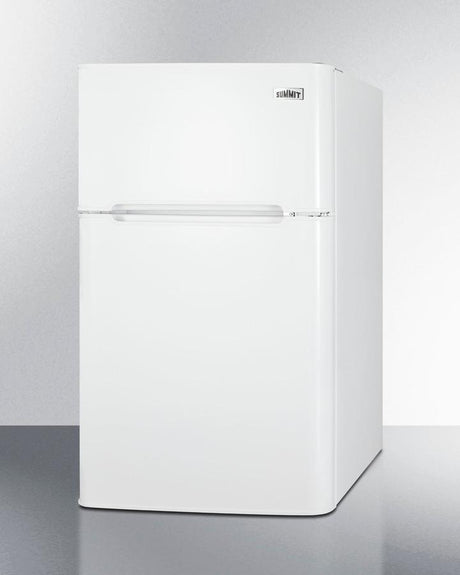 19" Wide 2-door Refrigerator-freezer, ADA Height