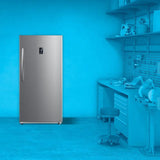 Element Electronics 17.0 cu. ft. Upright Convertible Freezer/Refrigerator - Stainless Steel, ENERGY STAR (EUF17CECS)