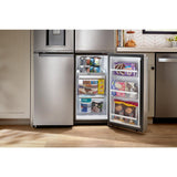 36-Inch Counter Depth 4 Door Refrigerator with Ice Maker in Door