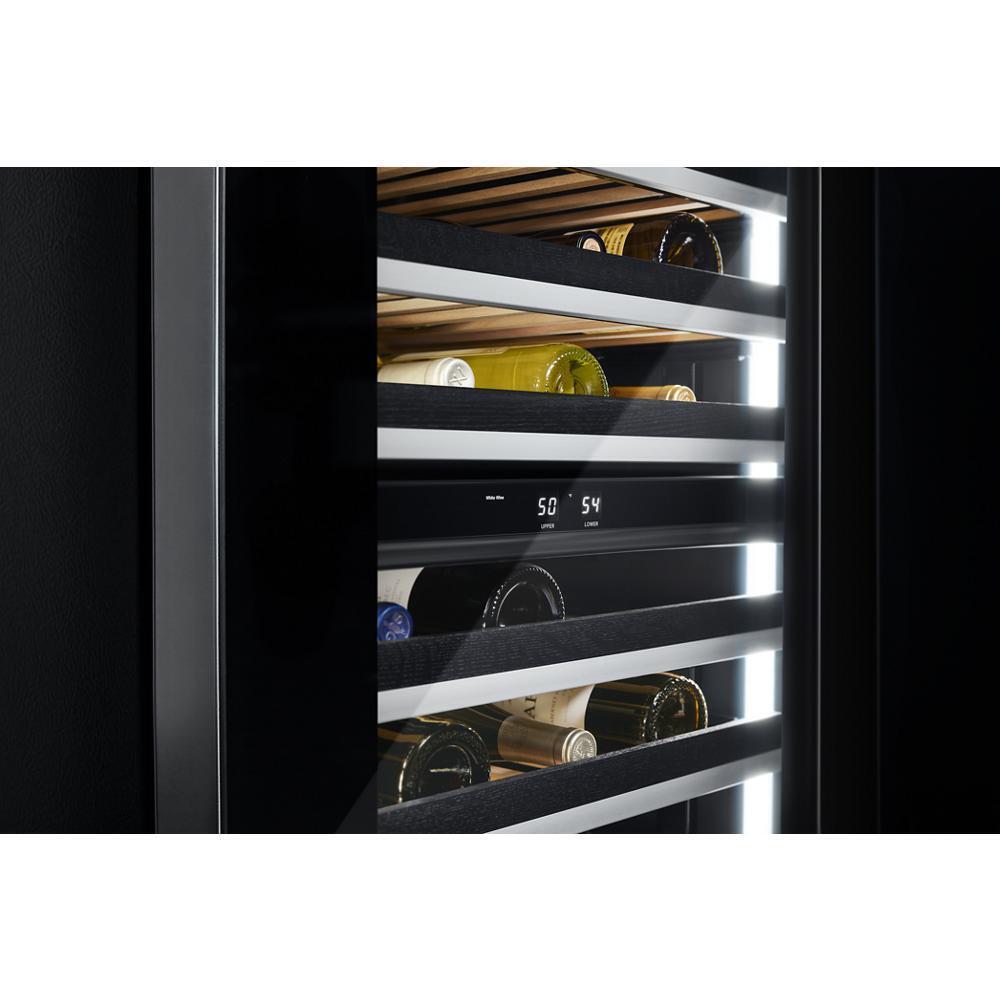 NOIR™ 24" Built-In Undercounter Wine Cellar - Left Swing