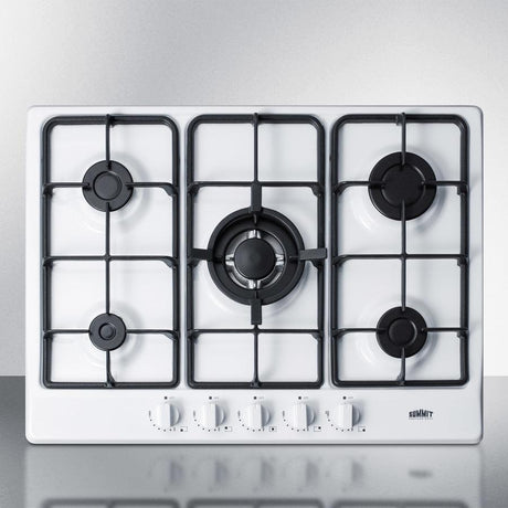 27" Wide 5-burner Gas Cooktop