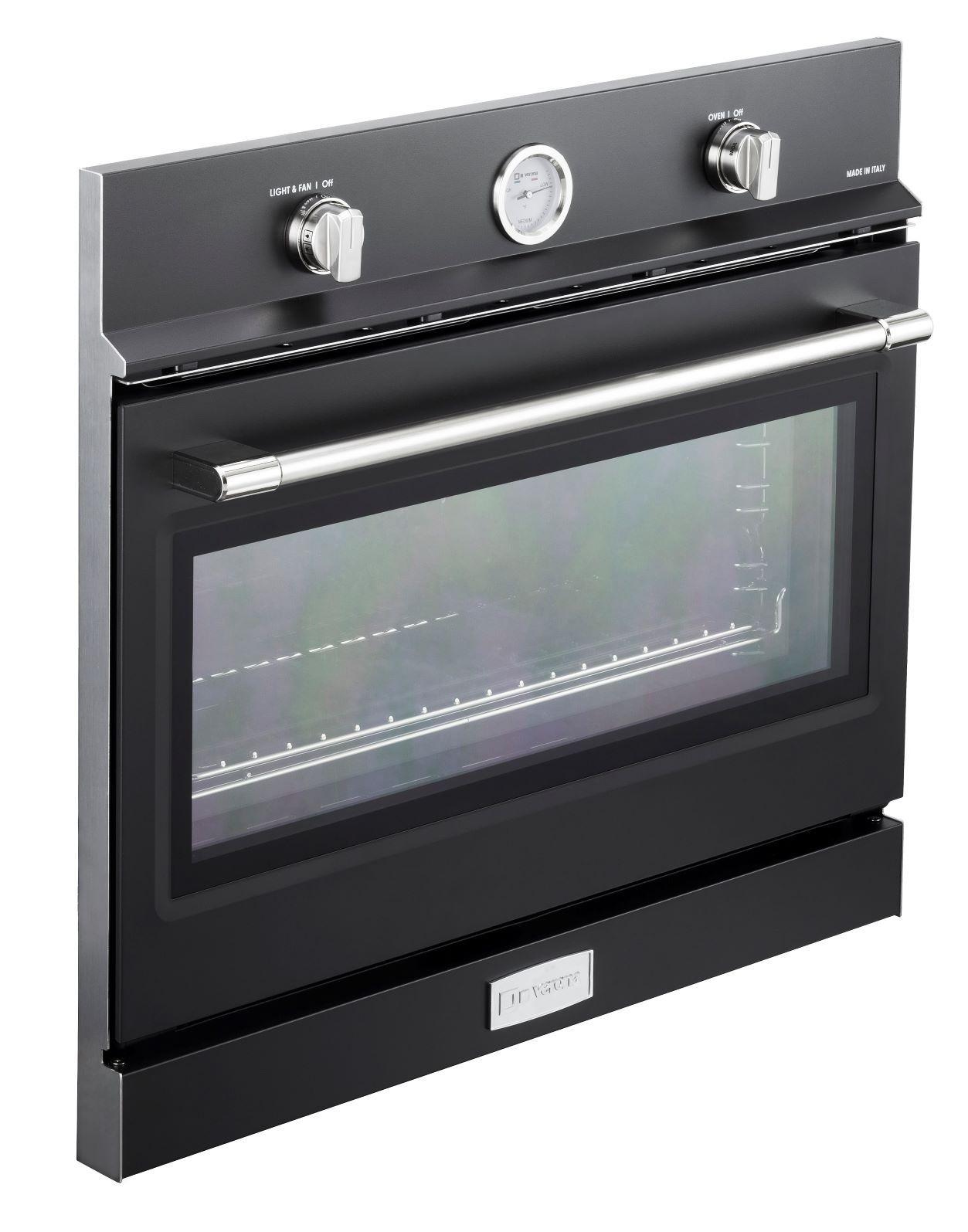 Verona 30" Gas Built-In Oven Matte Black