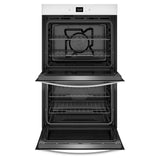 8.6 Total Cu. Ft. Double Wall Oven with Air Fry When Connected