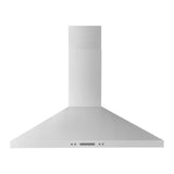 36" Chimney Wall Mount Range Hood with Dishwasher-Safe Grease Filters