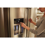 26.8 Cu. Ft. Standard-Depth French Door Refrigerator with Exterior Ice and Water Dispenser