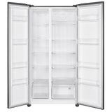 Element 21.4 cu. ft. Side-by-Side Refrigerator - Stainless Steel