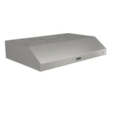 Broan® Glacier 36-Inch Convertible Under-Cabinet Range Hood, 450 Max Blower CFM, Stainless Steel