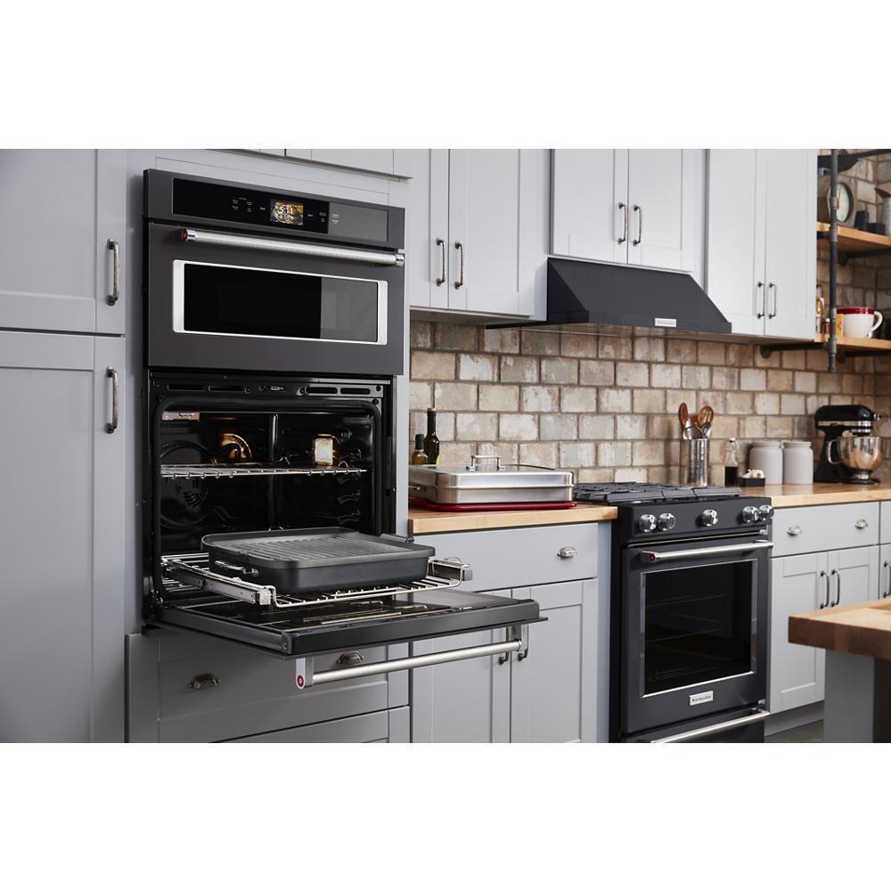 Smart Oven+ 30" Combination Oven with Powered Attachments and PrintShield™ Finish