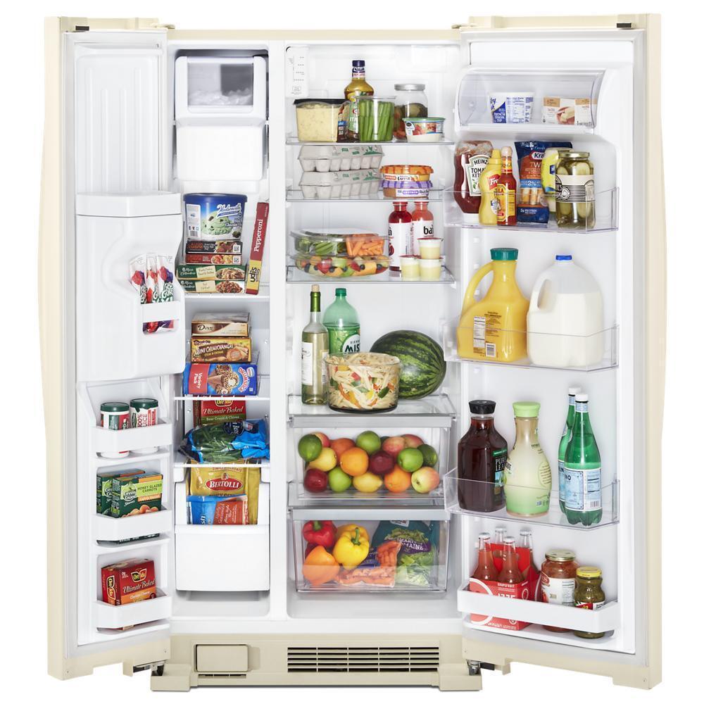 33-inch Wide Side-by-Side Refrigerator - 21 cu. ft.