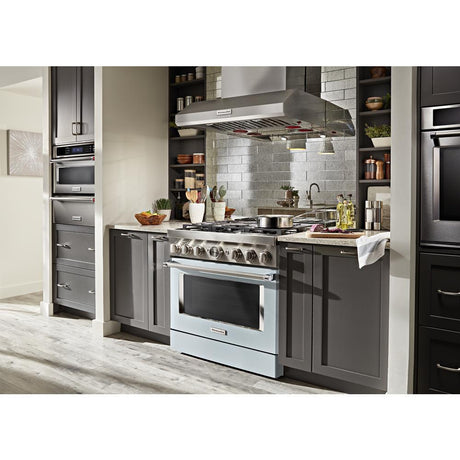 KitchenAid® 36'' Smart Commercial-Style Gas Range with 6 Burners