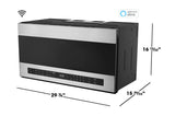 1.7 cu. ft. Smart Over-the-Range Microwave Oven