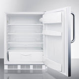 24" Wide Built-in All-refrigerator, ADA Compliant