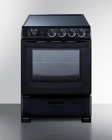 24" Wide Electric Smooth-top Range