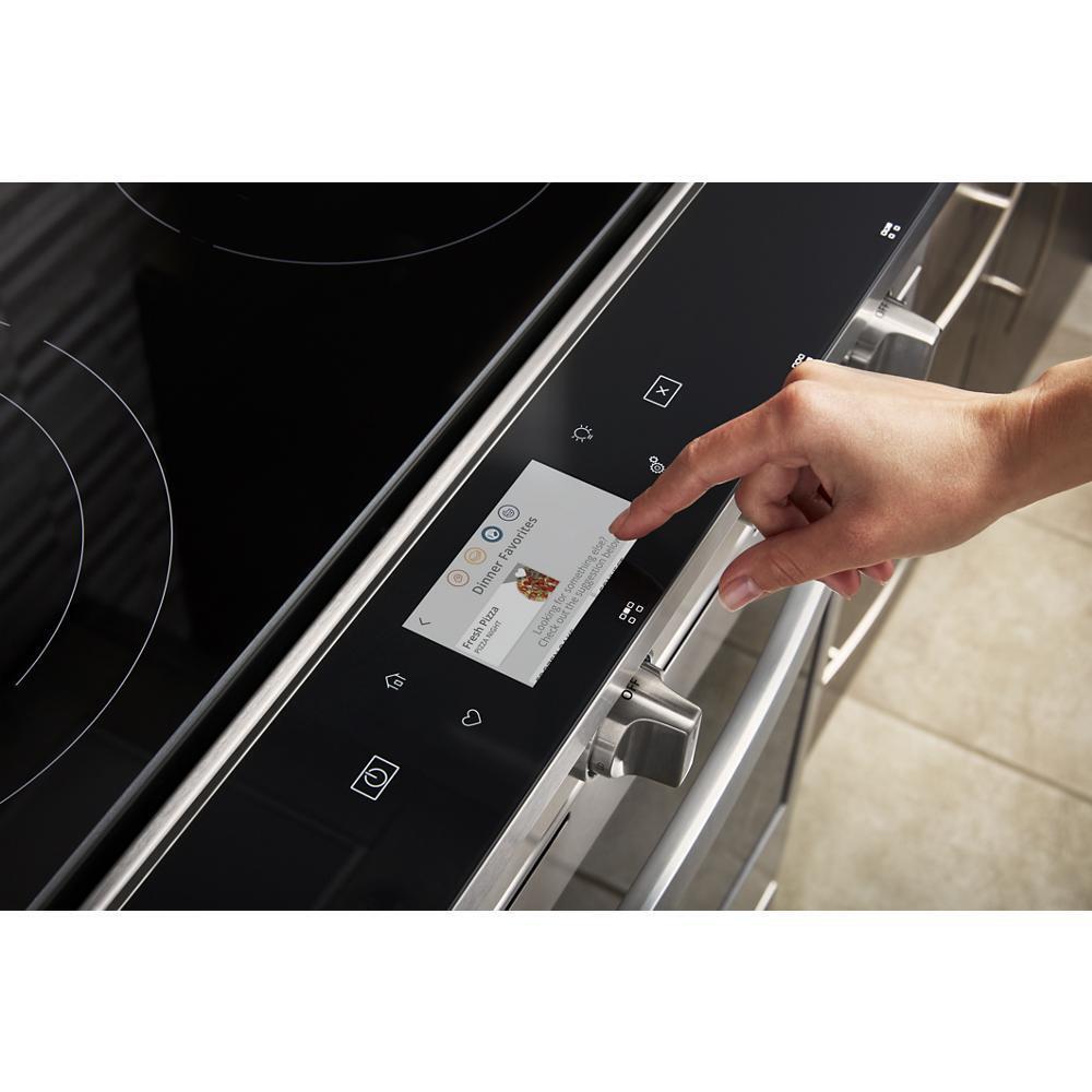 6.4 cu. ft. Smart Slide-in Electric Range with Scan-to-Cook Technology