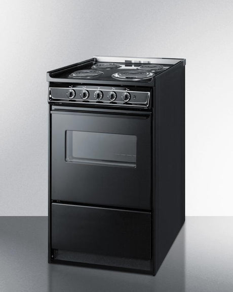 20" Wide Electric Coil Range