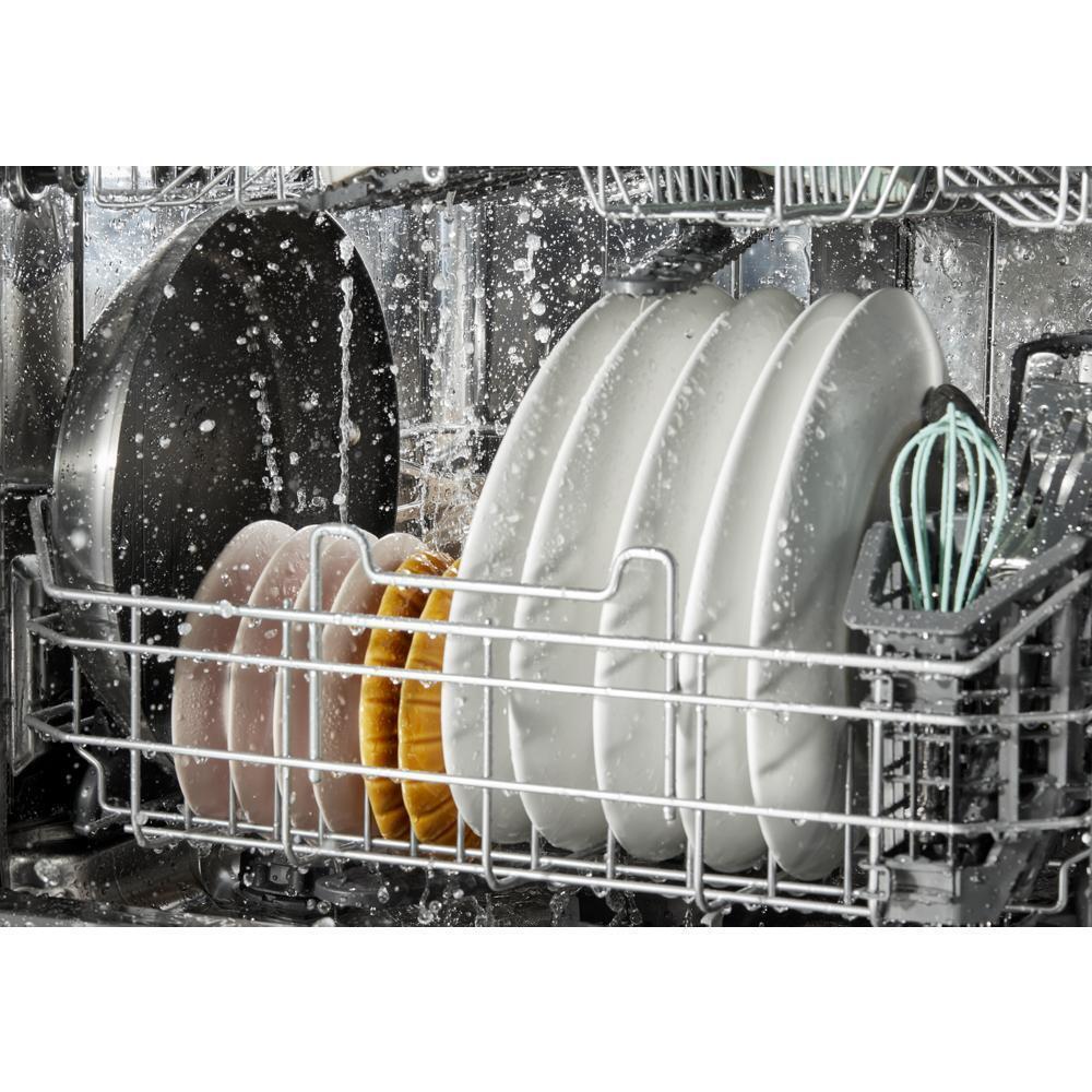 44 dBA ADA Compliant Dishwasher Flush with Cabinets with 3rd Rack