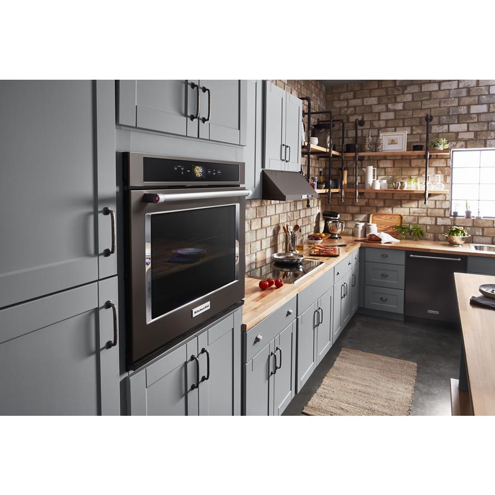 Smart Oven+ 30" Single Oven with Powered Attachments and PrintShield™ Finish