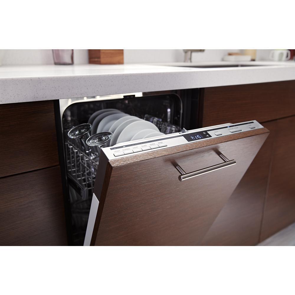 Panel-Ready Compact Dishwasher with Stainless Steel Tub