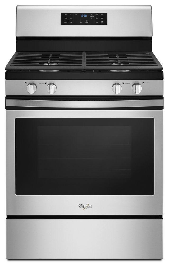 5.0 cu. ft. Front Control Gas Range with Fan Convection Cooking