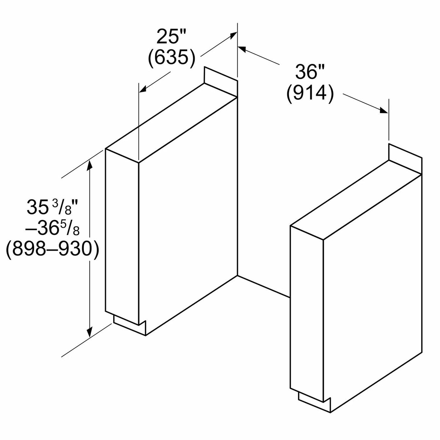 800 Series Gas Freestanding Range 36" Stainless Steel