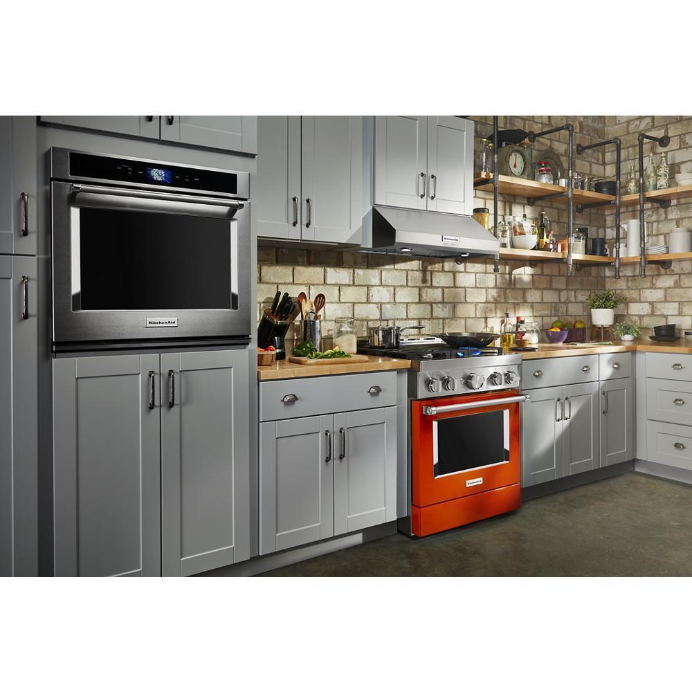 KitchenAid® 30'' Smart Commercial-Style Gas Range with 4 Burners