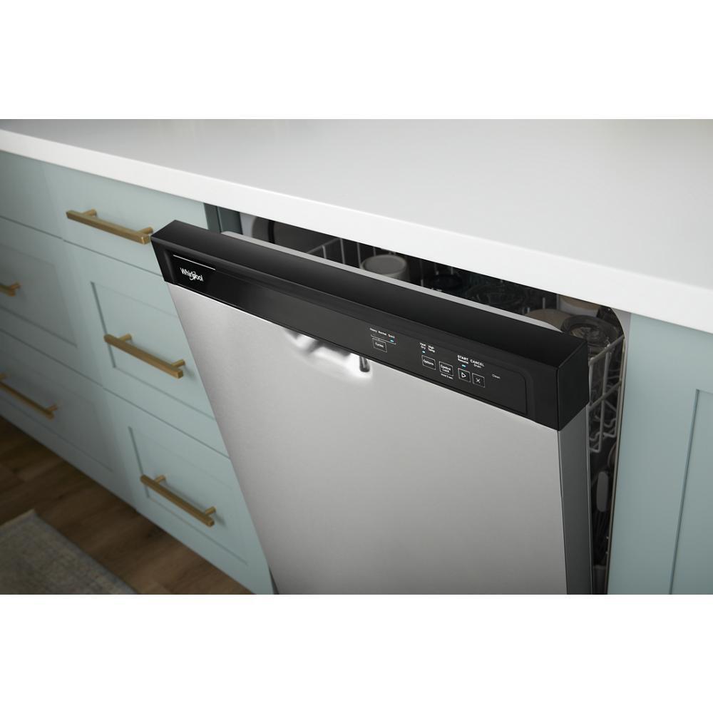 Quiet Dishwasher with Heated Dry and Factory-Installed Power Cord