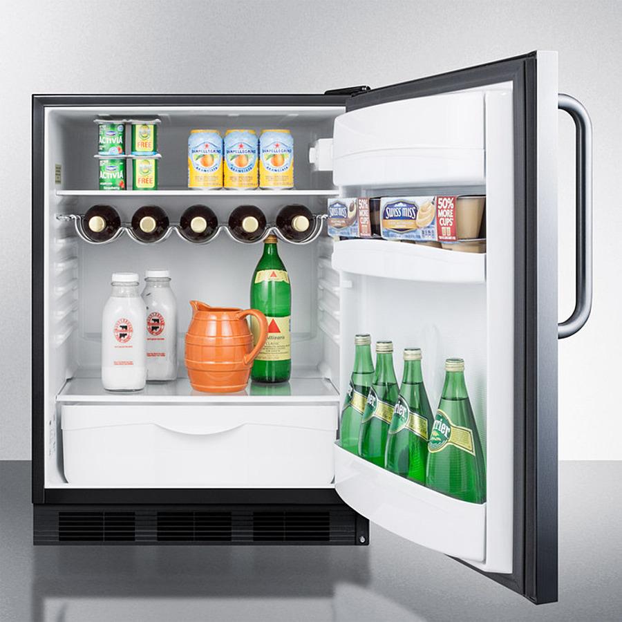 24" Wide Built-in All-refrigerator, ADA Compliant