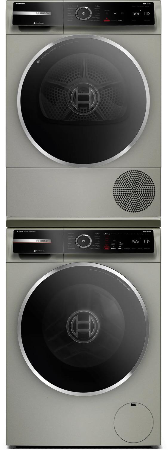 800 Series Compact Washer , Pearl Steel