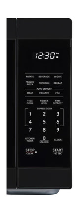 Sharp 1.1 cu. ft. 1000W Black Countertop Microwave Oven