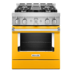 KitchenAid® 30'' Smart Commercial-Style Gas Range with 4 Burners