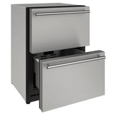 2224dwr 24" Refrigerator Drawers With Stainless Solid Finish (115 V/60 Hz)