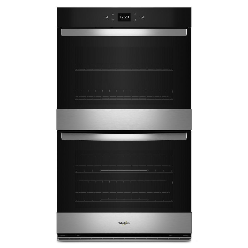 8.6 Total Cu. Ft. Double Wall Oven with Air Fry When Connected