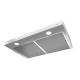 Glacier 30-Inch 300 Max Blower CFM 5 Sones White Range Hood