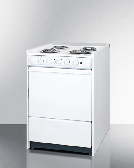 24" Wide Electric Coil Top Range