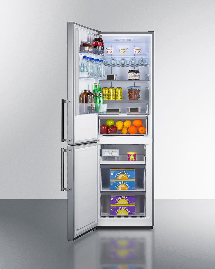 24" Wide Bottom Freezer Refrigerator