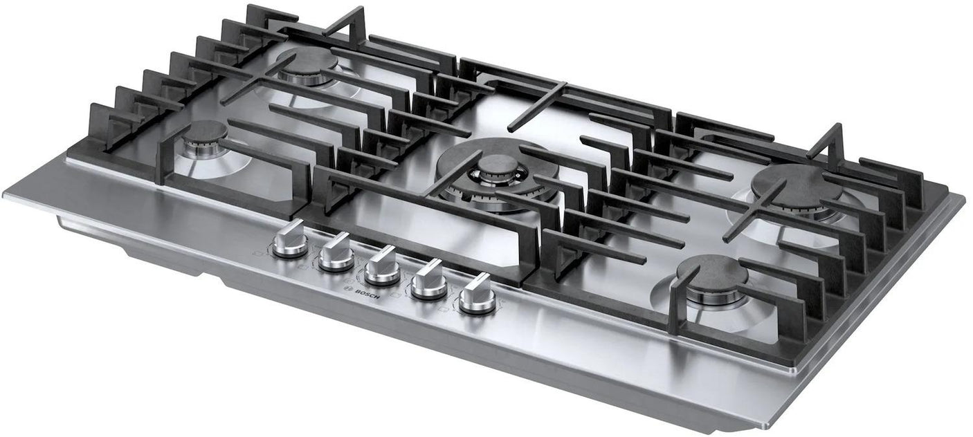 800 Series Gas Cooktop 36" Stainless steel