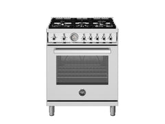 30 inch All Gas Range, 5 Burners Stainless Steel