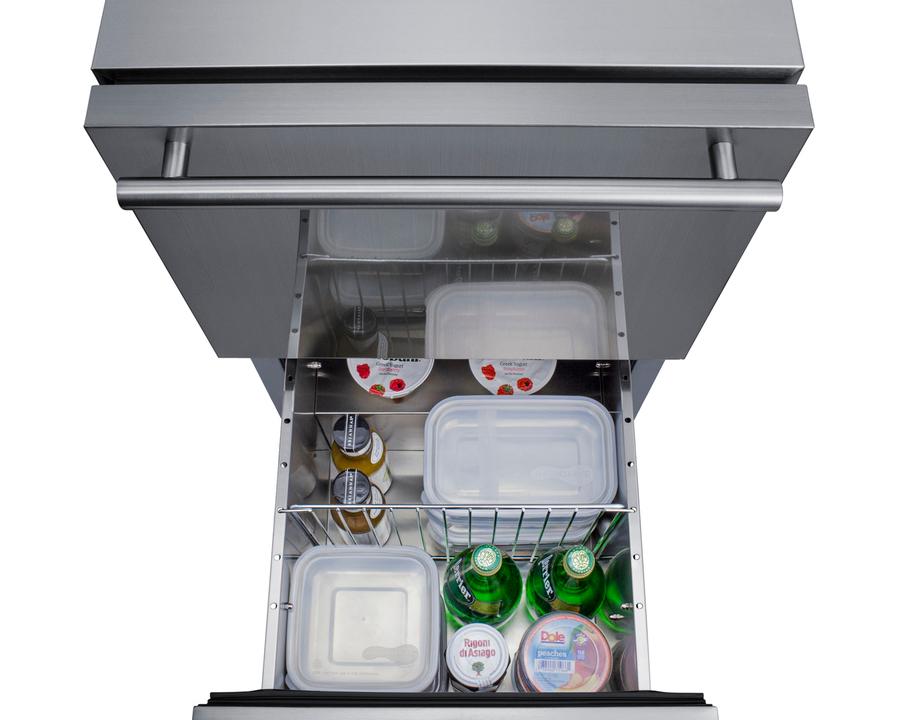 18" Wide 2-drawer All-refrigerator