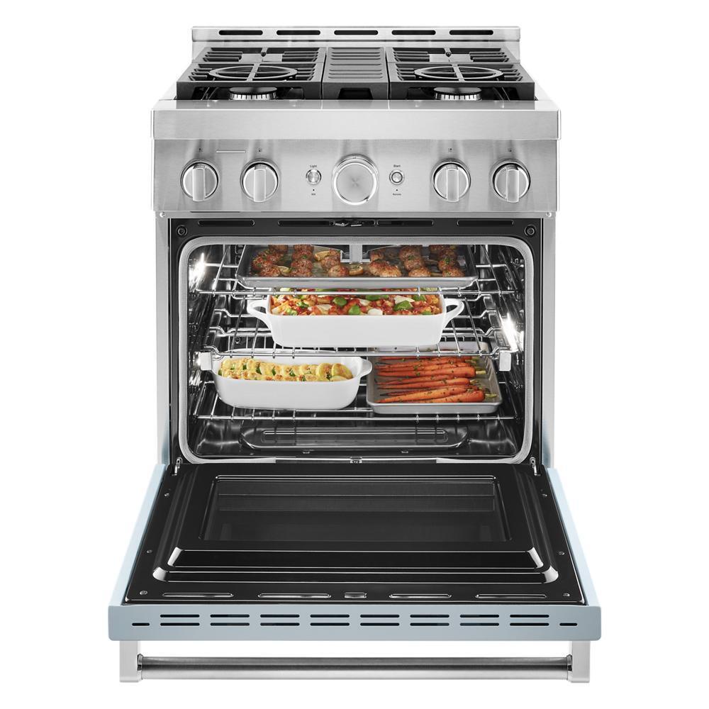 KitchenAid® 30'' Smart Commercial-Style Gas Range with 4 Burners