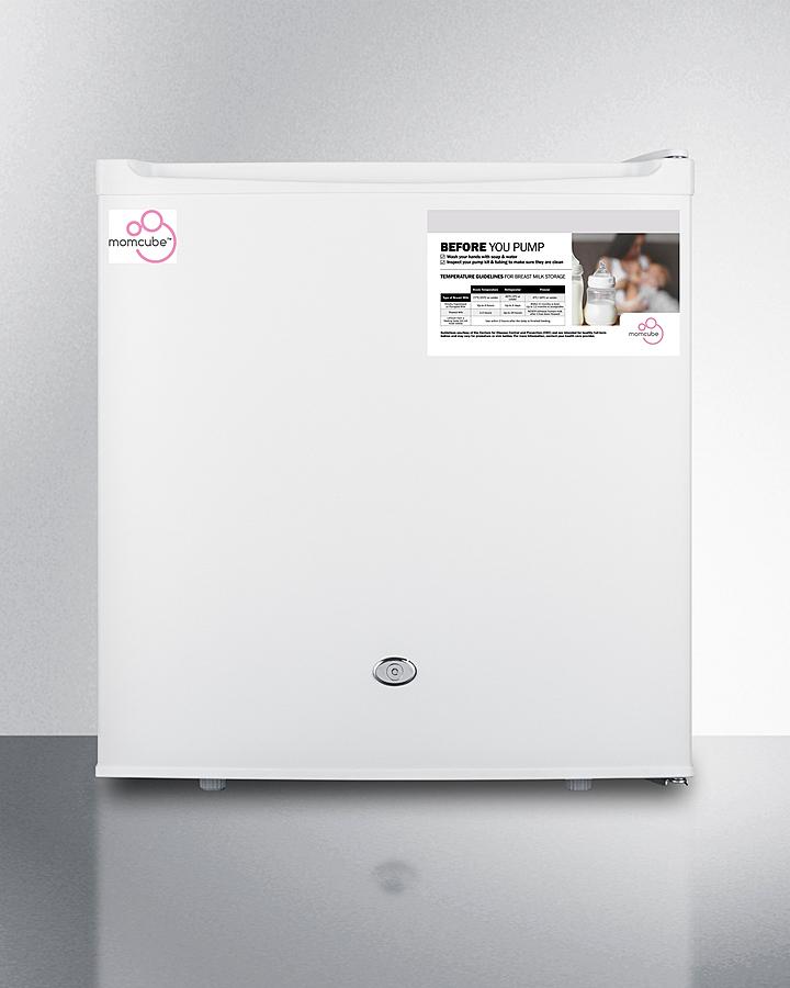 19" Wide Compact Momcube(r) Breast Milk Refrigerator