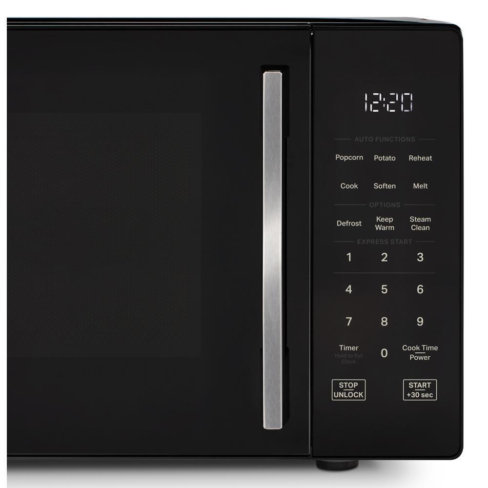 0.9 cu. ft. Black Countertop Microwave With Steam Clean - 900 watt